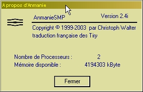 mt_popup:AnManie SMP - 16 Informations sur le logiciel