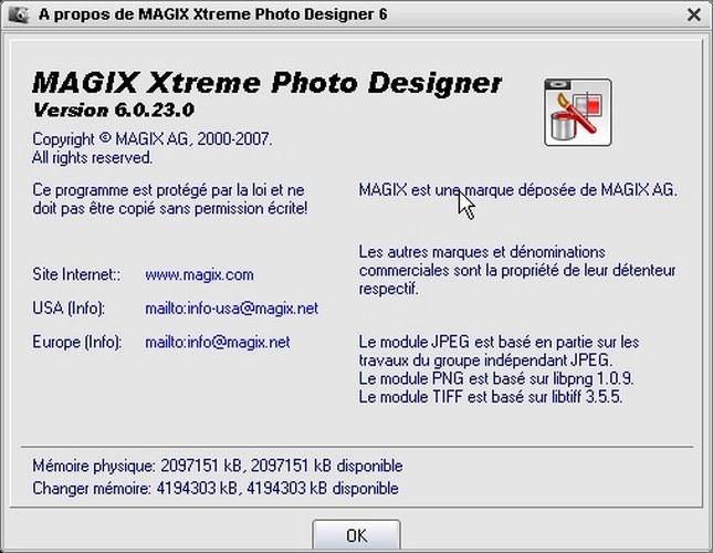 mt_popup:Xtreme Photo Designer - 15 A propos de...